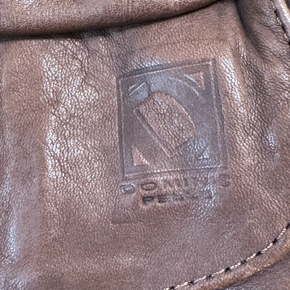 Vintage High End Brown Leather Dominis Pello Hip Pack Fanny Pack MINTY Rare Bag - Picture 2 of 9